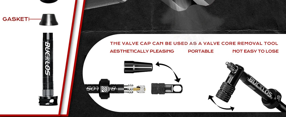 Tubeless Valves – Aluminum with Removable Core
