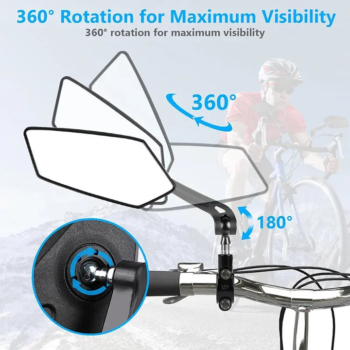 Bike Mirror with Reflector