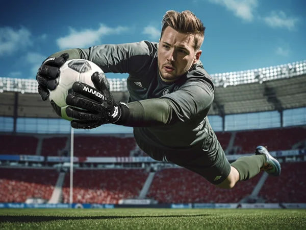 WVVOU Soccer Goalkeeper Gloves with Finger Saves