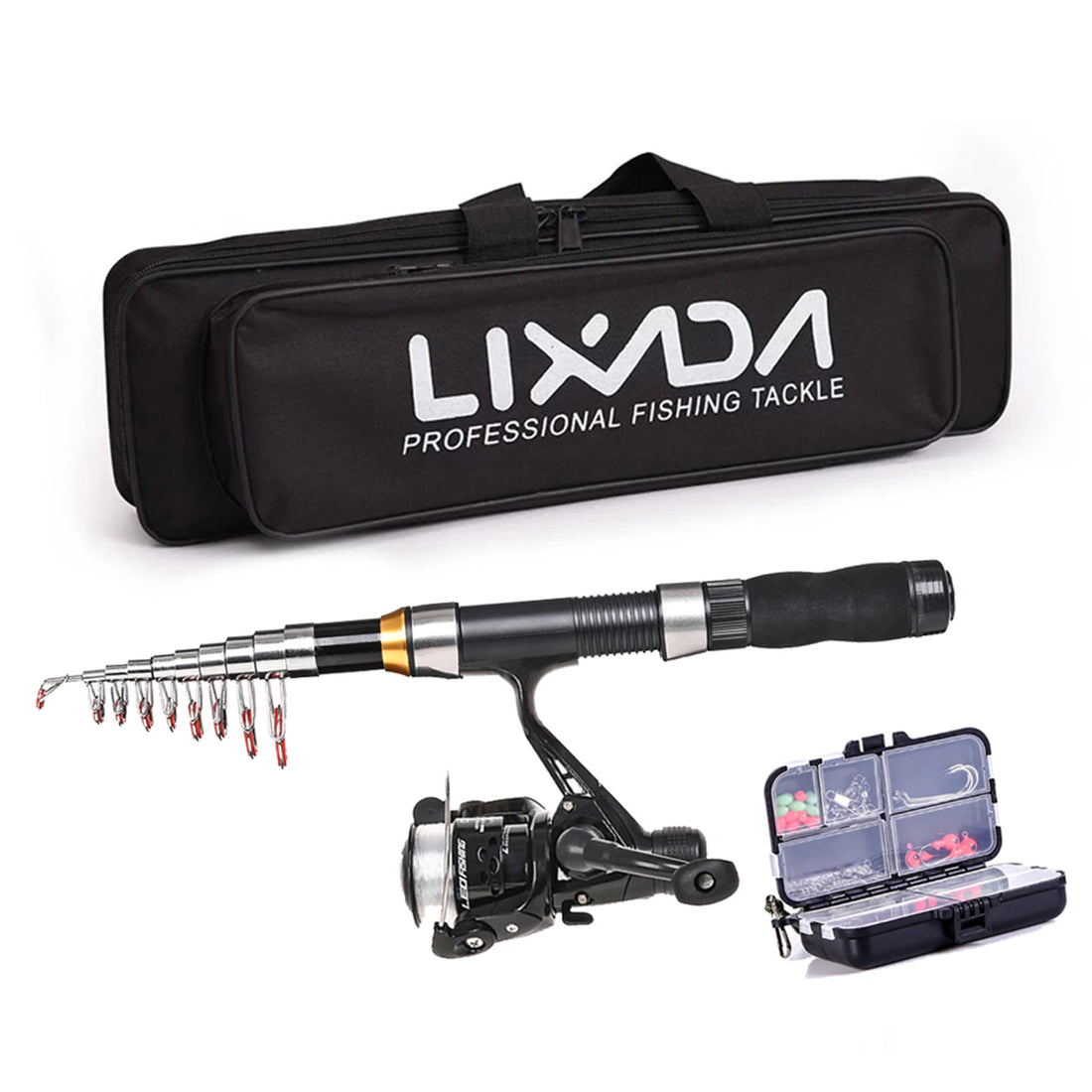 Fishing Rod & Reel Combo Kit