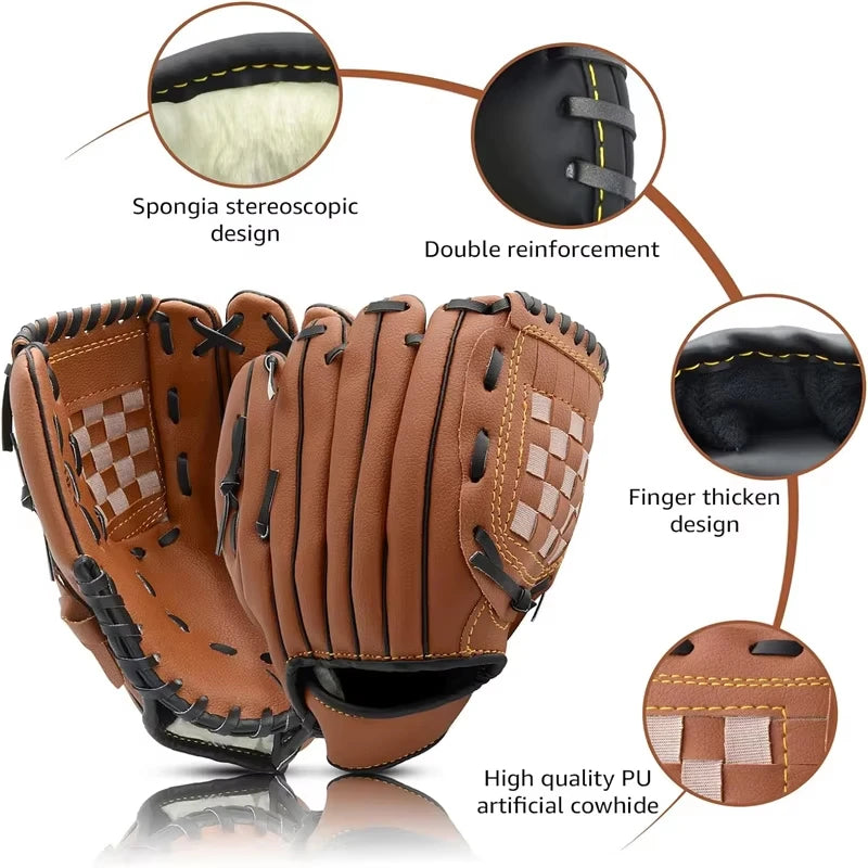 Baseball & Softball Glove – Kids & Adults (Left Hand)