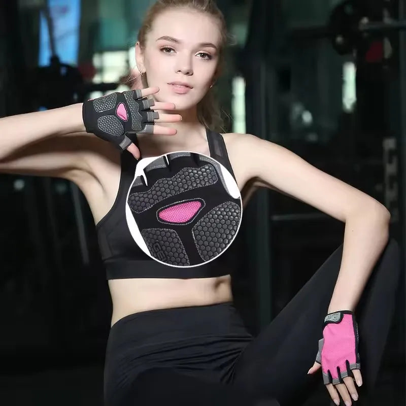 Breathable Half Finger Cycling & Fitness Gloves