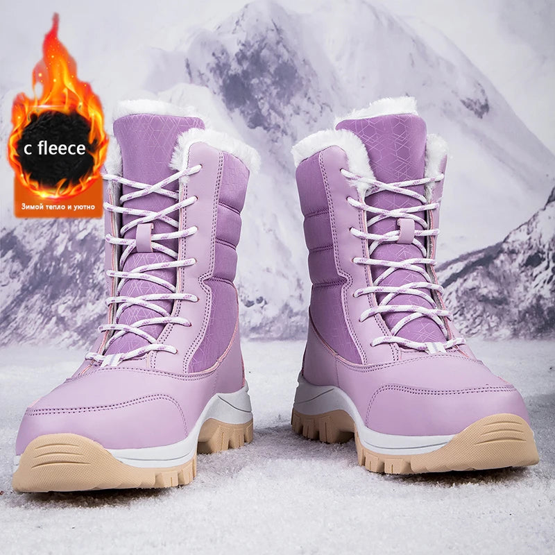 2025 New Women's Fur Snow Boots