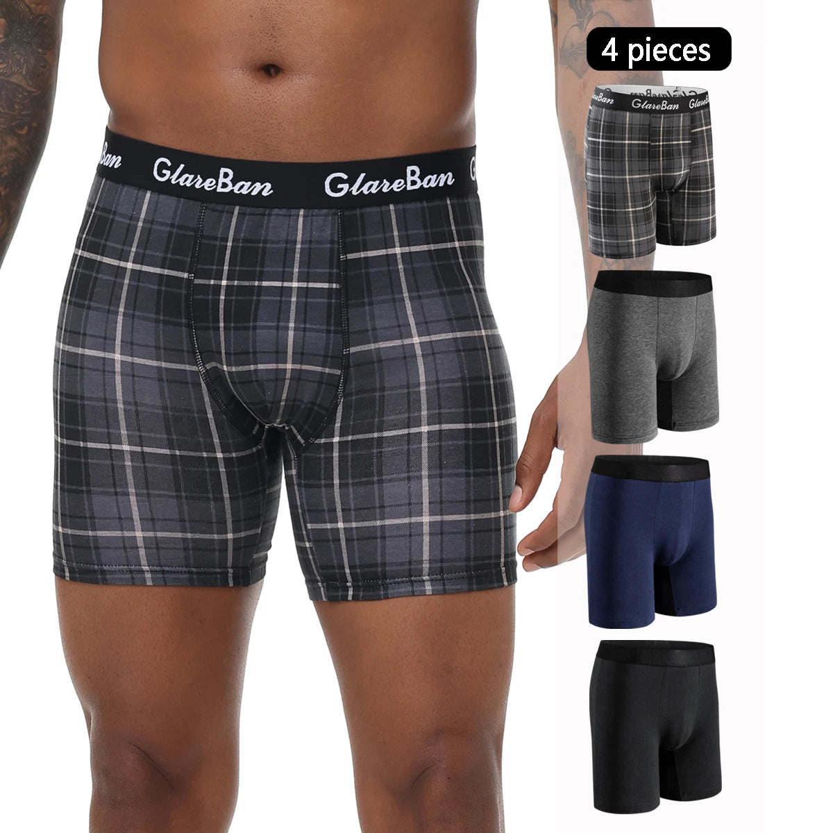 Men's Cotton Boxer Shorts