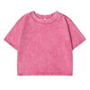 Women's Slim Fit Washed Cotton T-Shirt