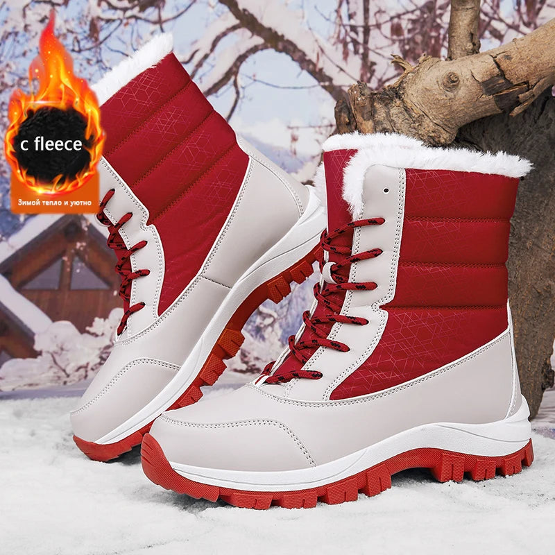2025 New Women's Fur Snow Boots