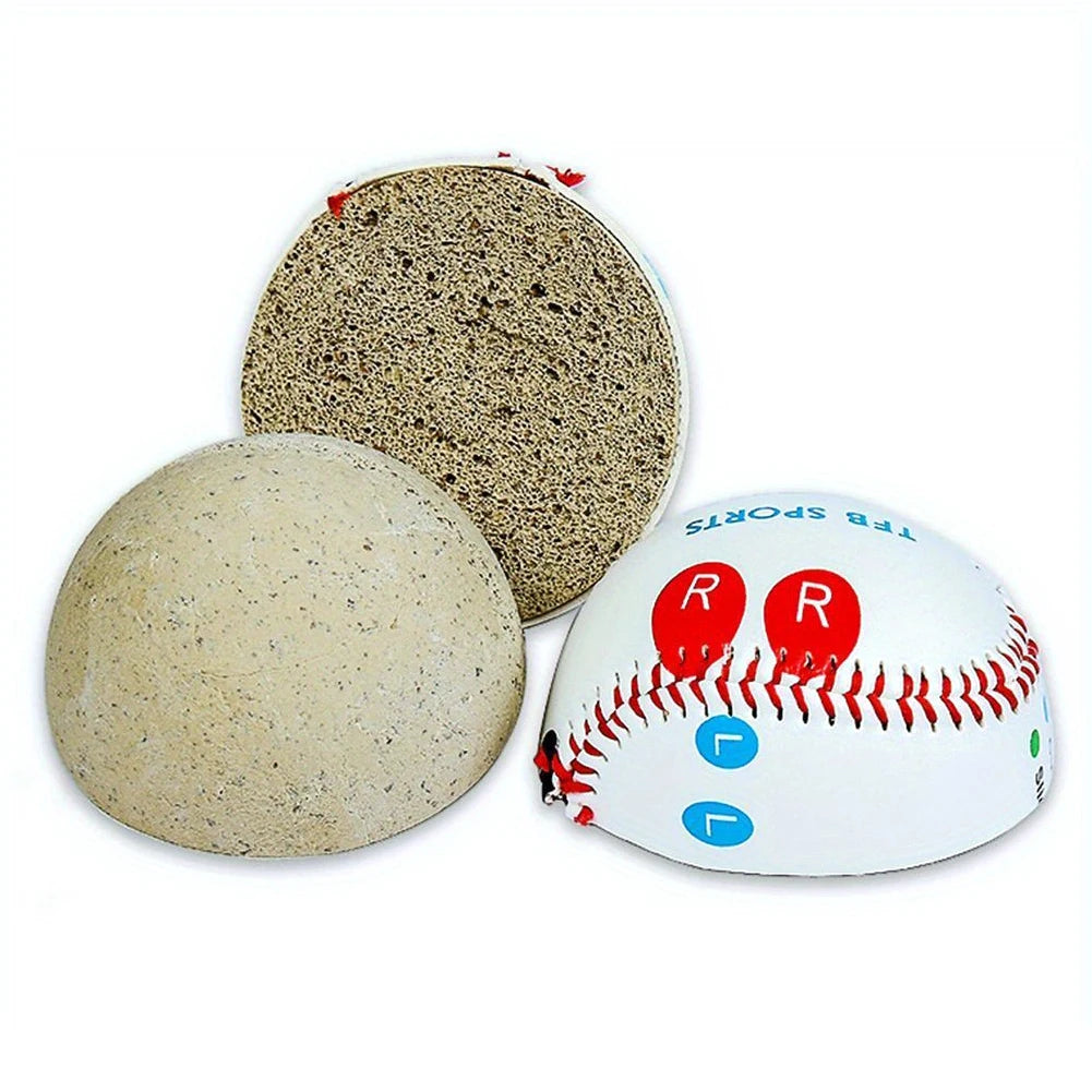 9" Training Baseball with Finger Placement Markers