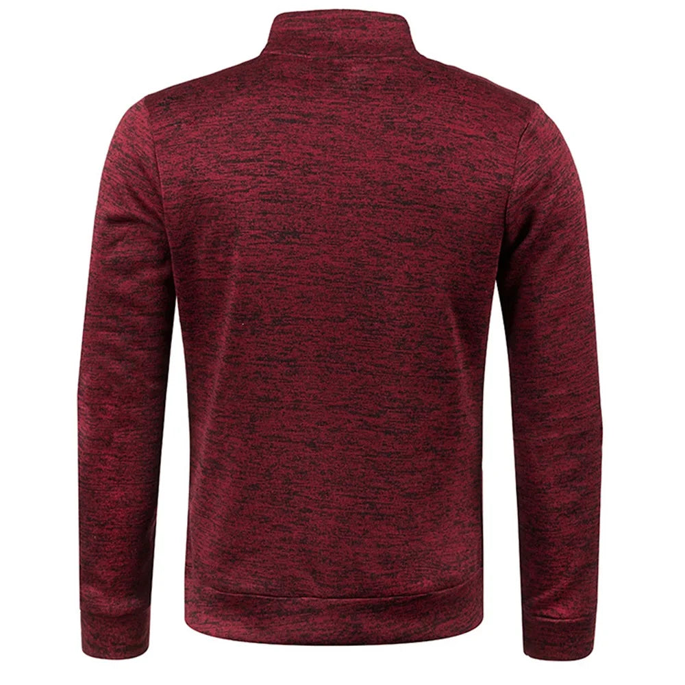 Men’s Half-Zip Pullover Sweatshirt