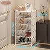 Shoe Rack – Metal & Fabric Organizer