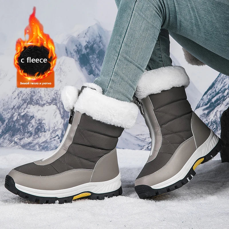 2025 New Women's Fur Snow Boots