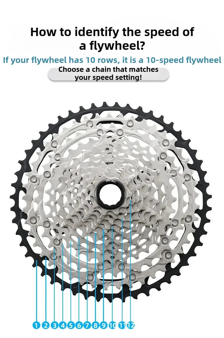 6–12 Speed Bicycle Chain