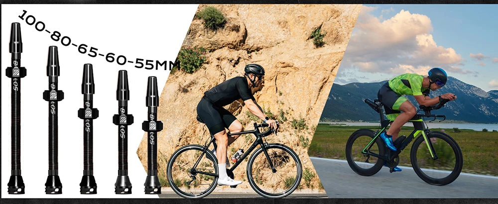 Tubeless Valves – Aluminum with Removable Core