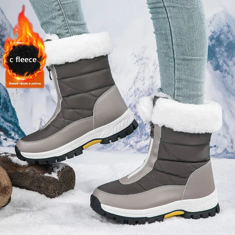 2025 New Women's Fur Snow Boots