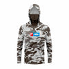 Men's UPF 50+ Fishing Hoodie Shirt