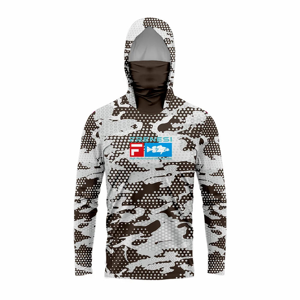 Men's UPF 50+ Fishing Hoodie Shirt