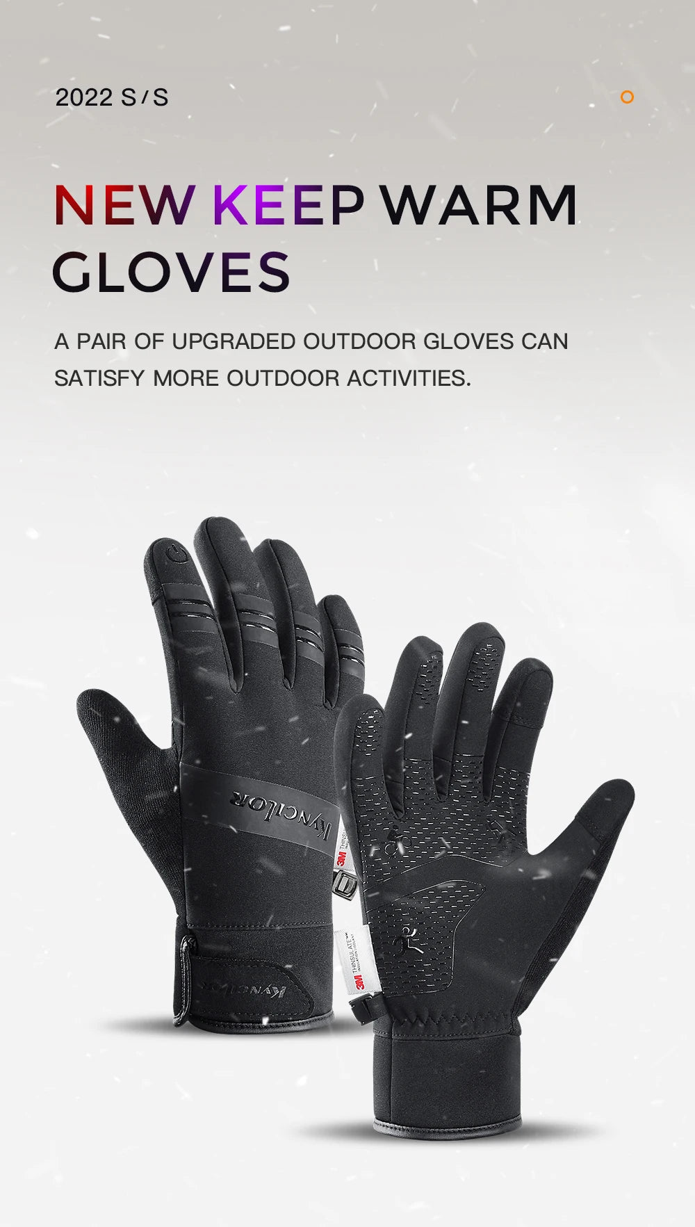 Waterproof Winter Cycling Gloves