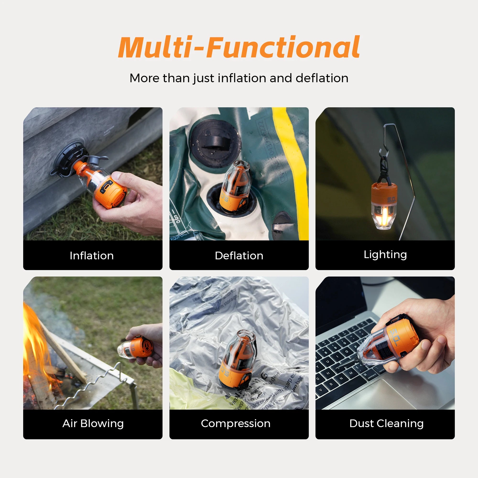 FLEXTAIL MAX PUMP 3 – Electric Camping Air Pump