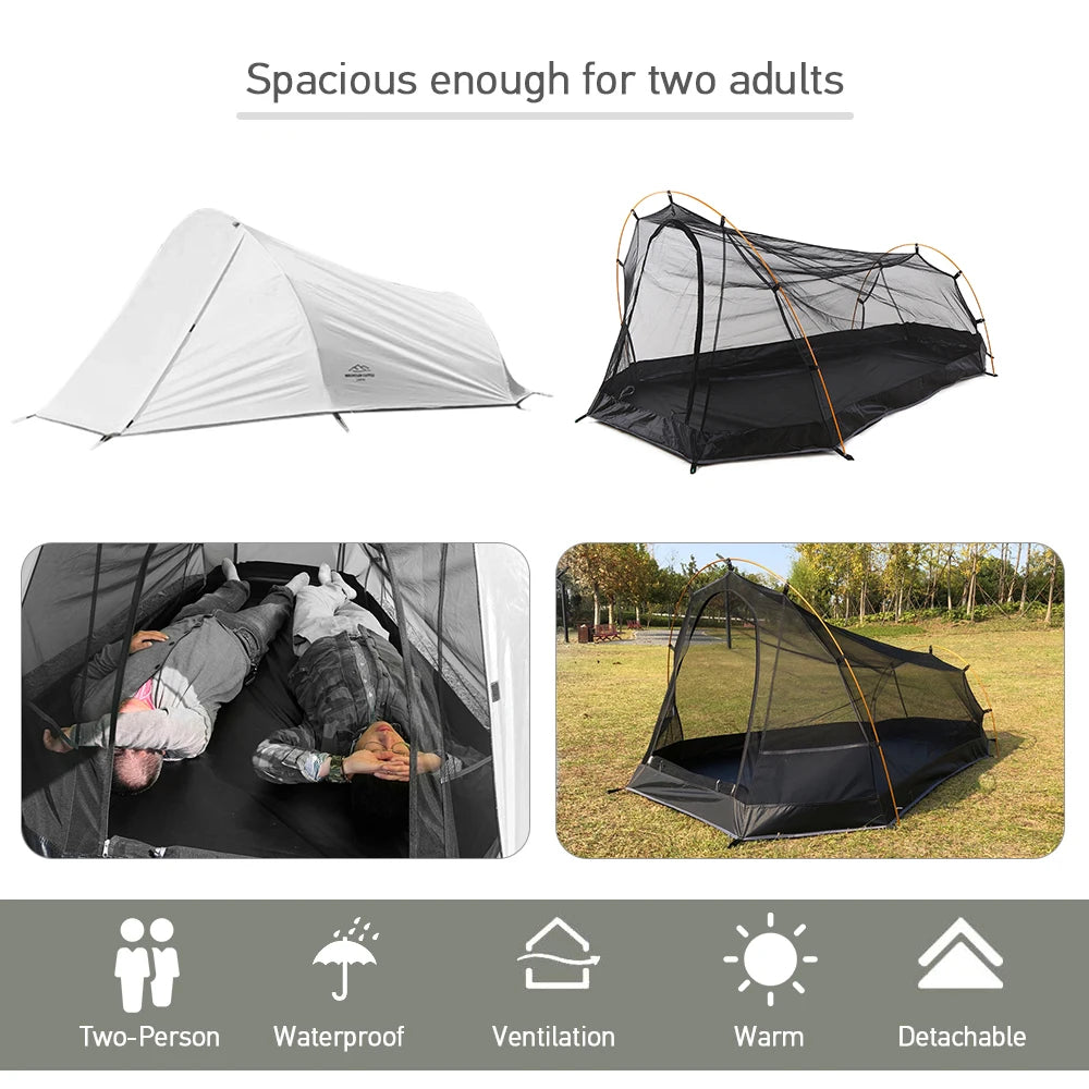 2-Person Outdoor Camping Tent – Water Resistant