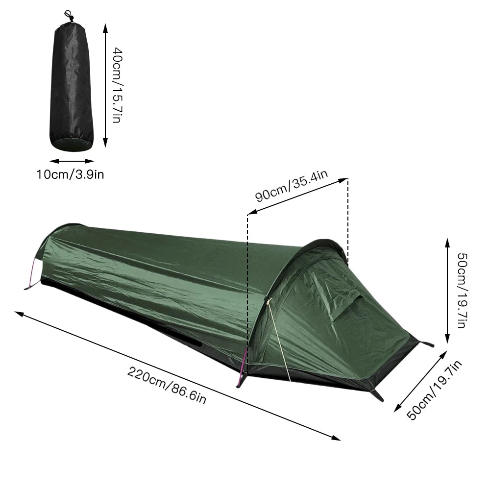 Lightweight 1-Person Backpacking Tent