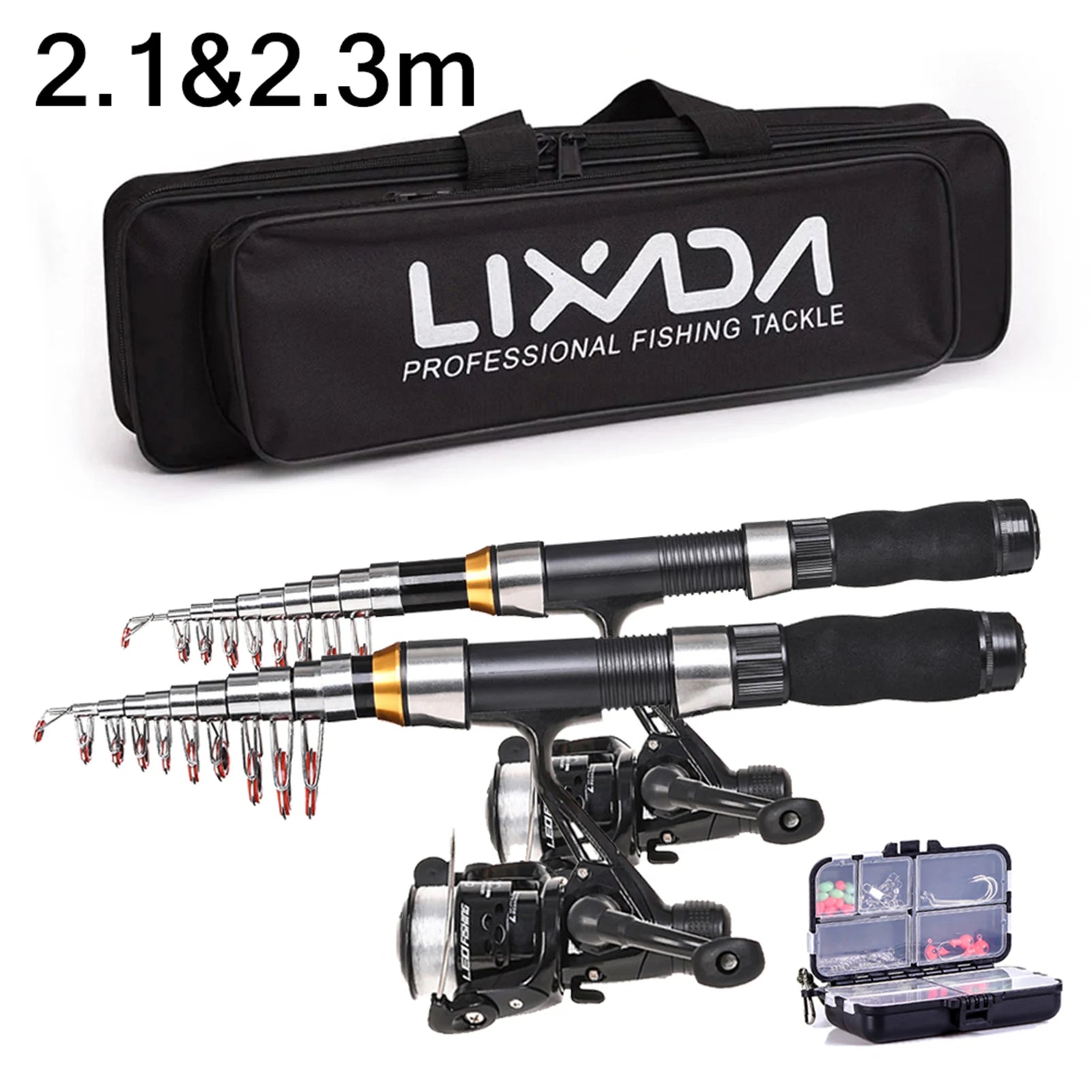 Fishing Rod & Reel Combo Kit