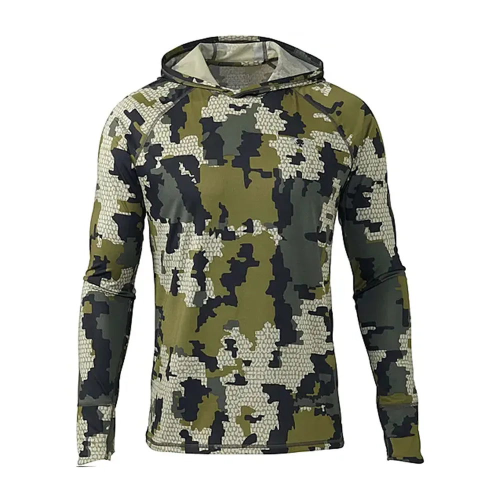 Men's UPF 50+ Fishing Hoodie Shirt