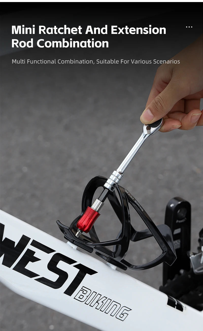 WEST BIKING 14-in-1 Bicycle Multitool
