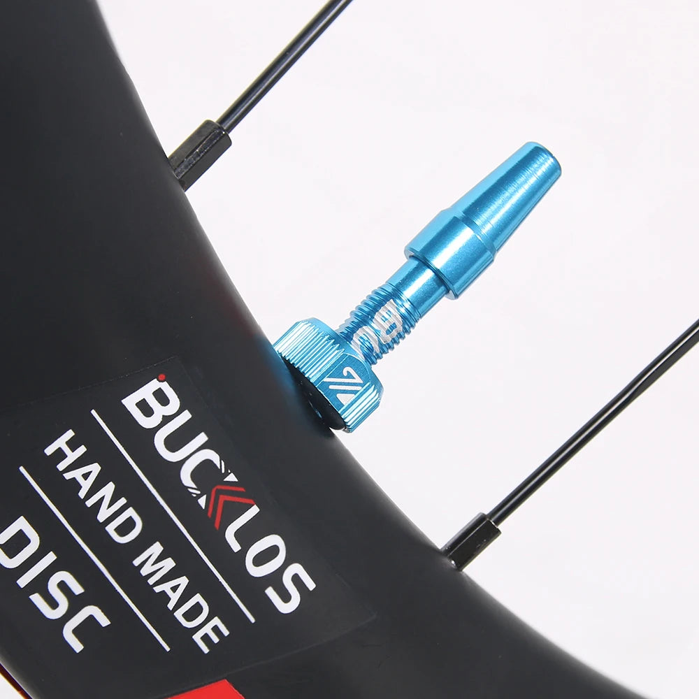 Tubeless Valves – Aluminum with Removable Core