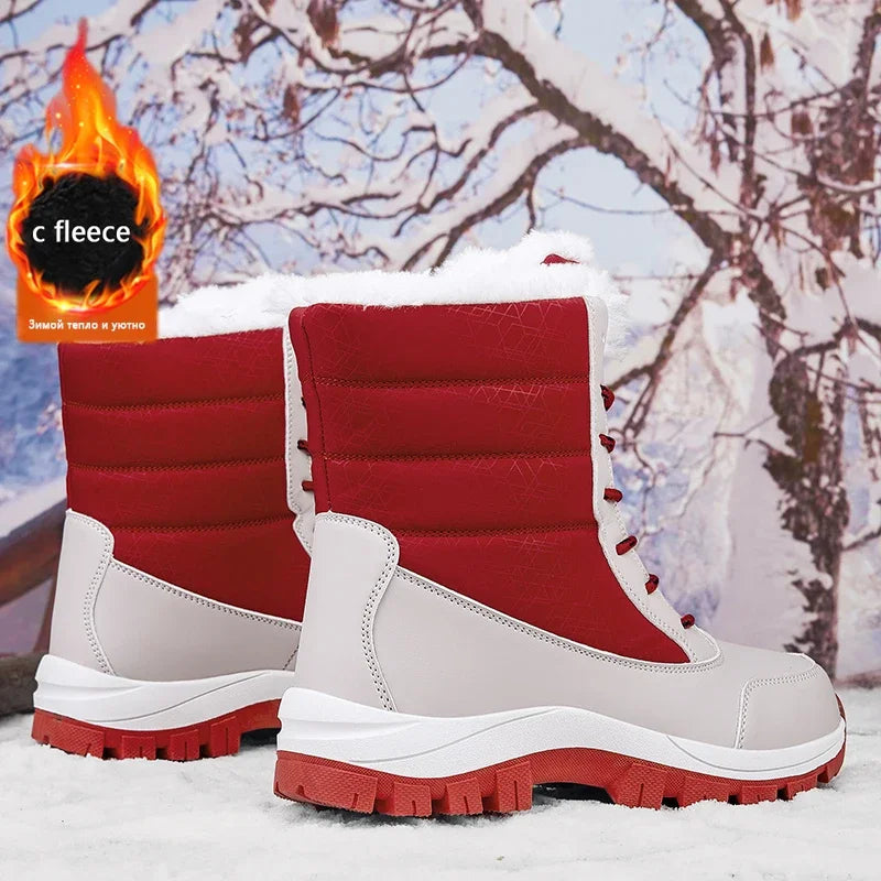 2025 New Women's Fur Snow Boots