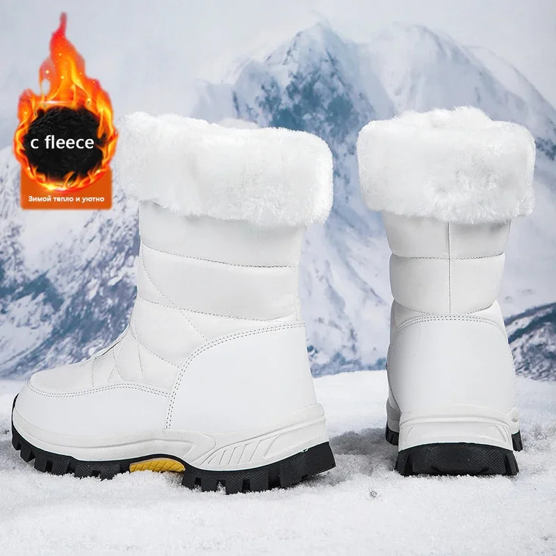 2025 New Women's Fur Snow Boots