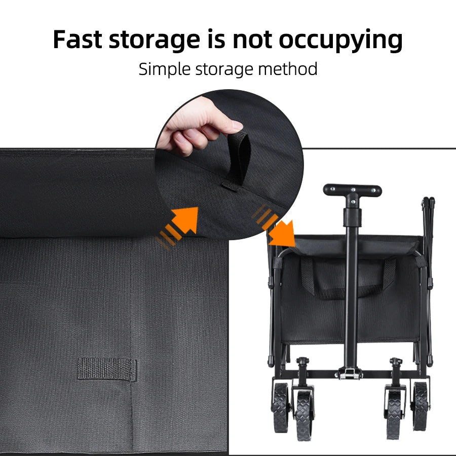 Heavy-Duty Folding Utility Cart