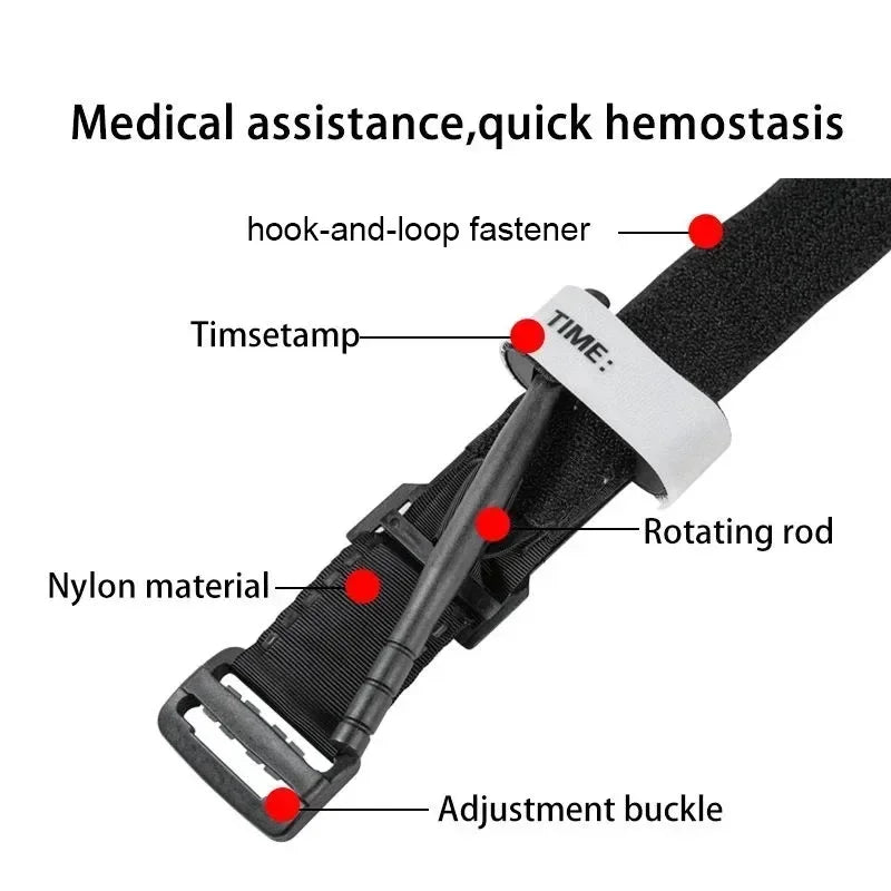 Tactical Emergency Tourniquet Strap
