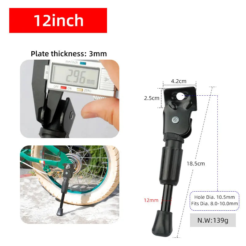 Kids Bike Kickstand