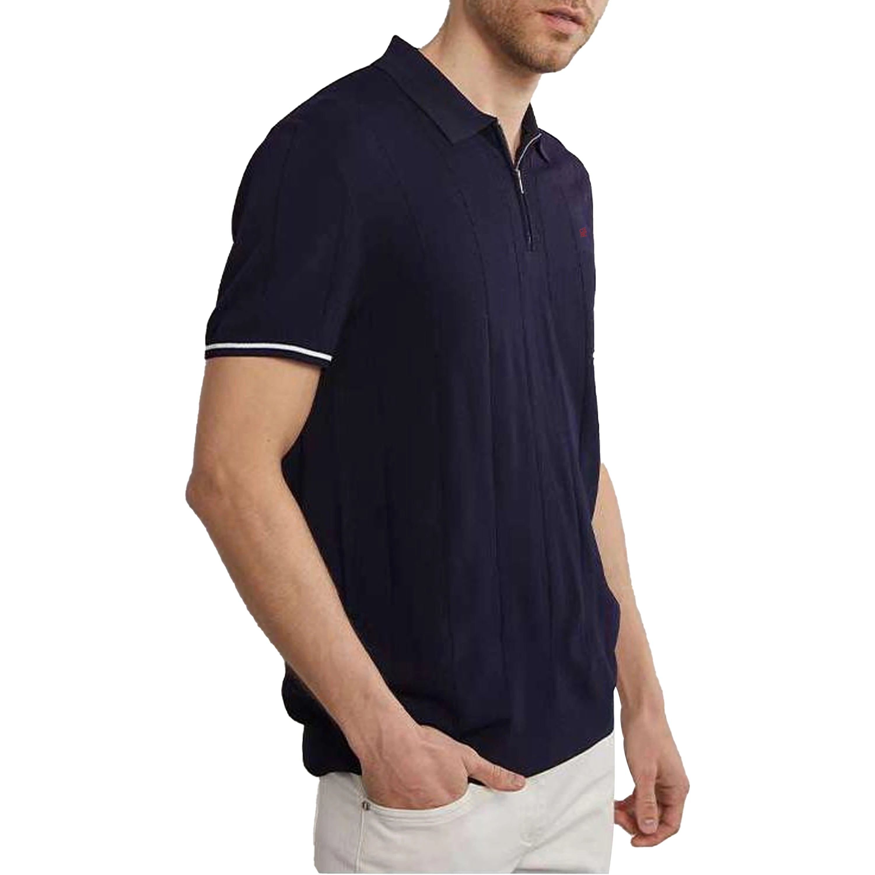 Polo Shirt – Men's Summer Textured Top