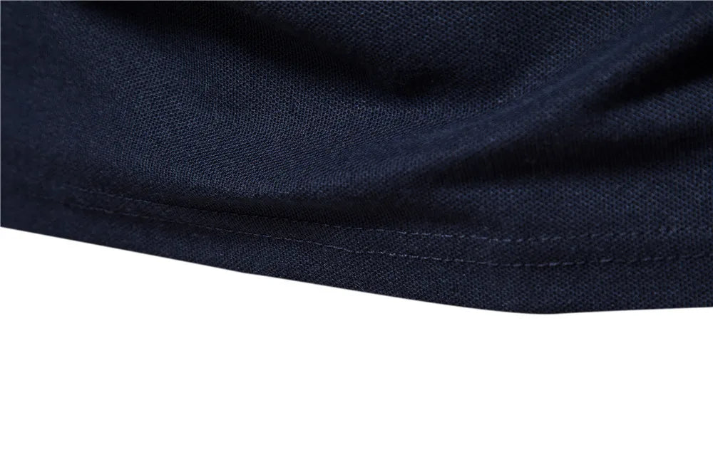 AIOPESON Men's Embroidered Cotton Polo Shirt
