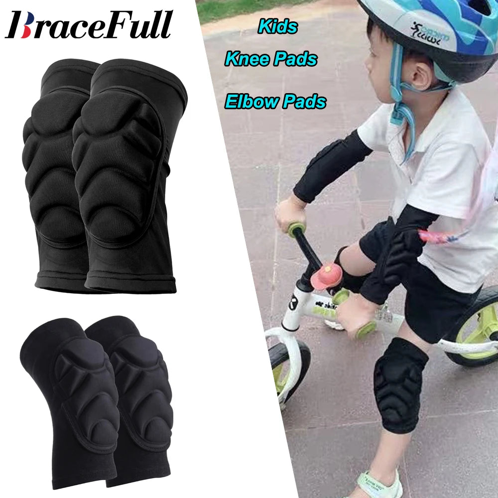 Kids Knee and Elbow Pads Set