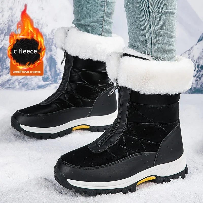 2025 New Women's Fur Snow Boots