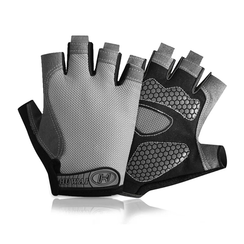 Unisex Fingerless Anti-Slip Breathable Cycling Gloves
