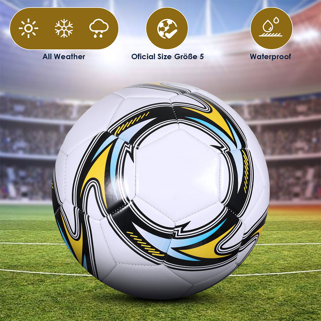 Official Size 5 PVC Soccer Ball – Match & Training
